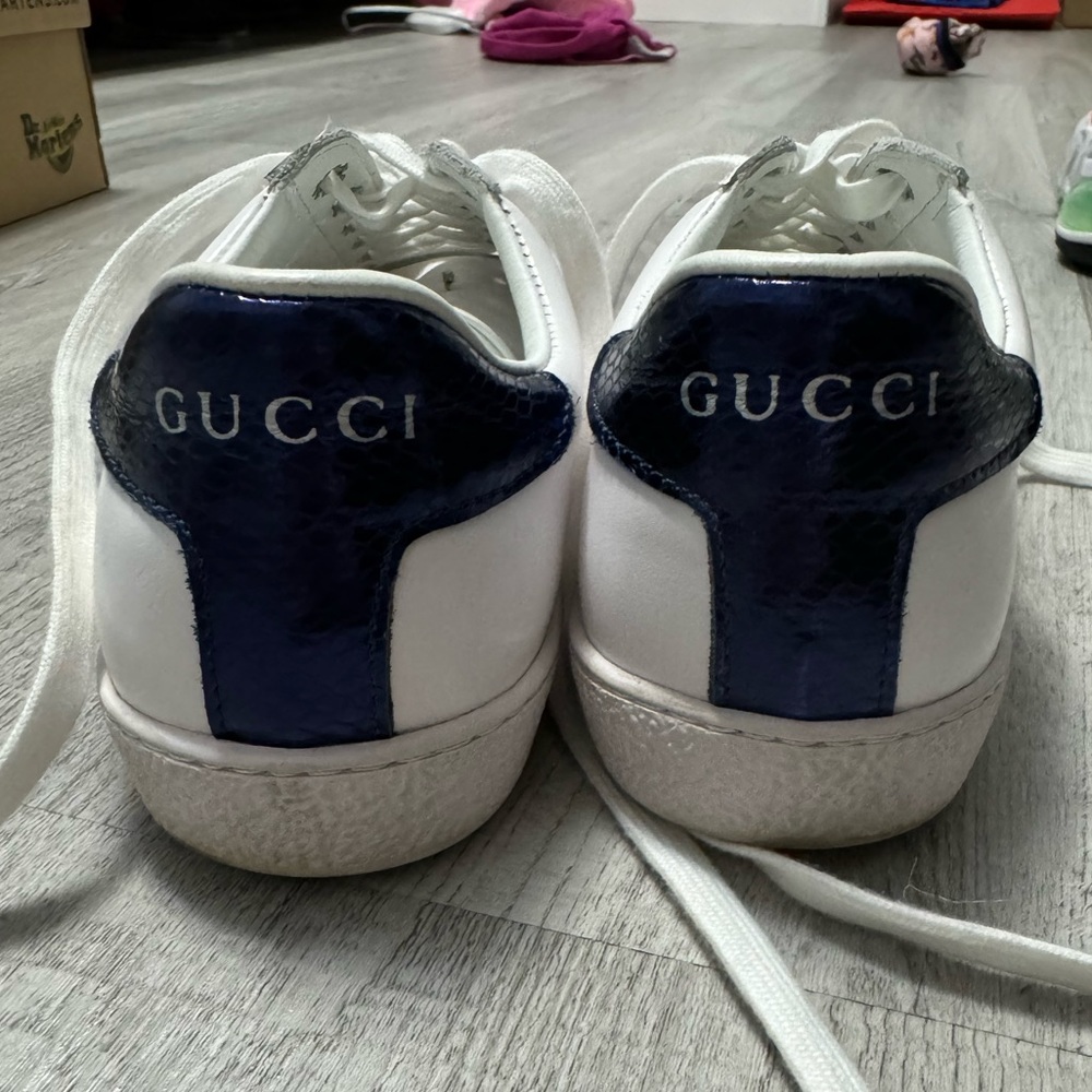 Women’s Gucci GG Stripe Tennis Sneakers